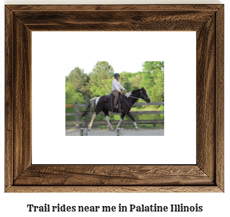 trail rides near me in Palatine, Illinois